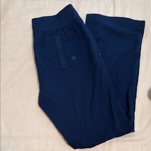 Healing Hands Purple Label Yoga Navy Blue Scrubs